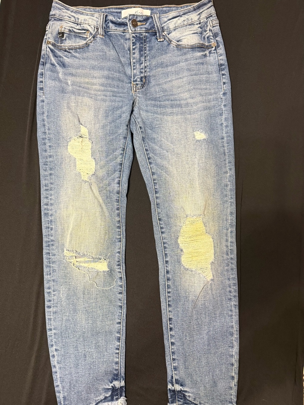 KanCan Light Blue Distressed Skinny Jeans